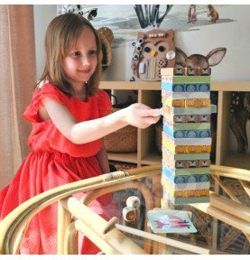 Arkadinis žaidimas DREBANTIS BOKŠTAS, gyvūnai, 82 vnt.