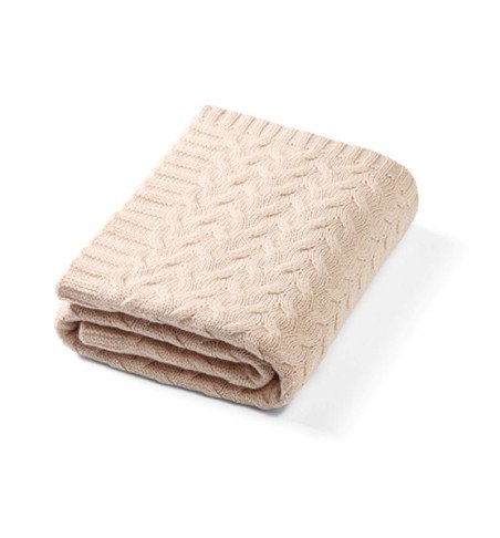 Merino vilnos pledas BabyOno, kreminis