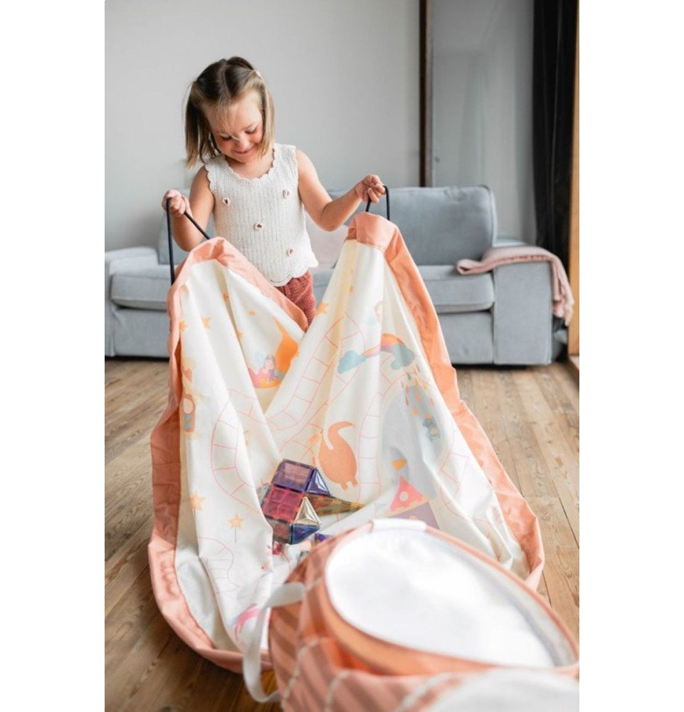 PLAY&GO SOO 2in1 krepšys ir žaidimų kilimėlis Fairyworld