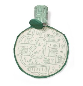 PLAY&GO SOO 2in1 krepšys ir žaidimų kilimėlis KELIŲ ŽEMĖLAPIS