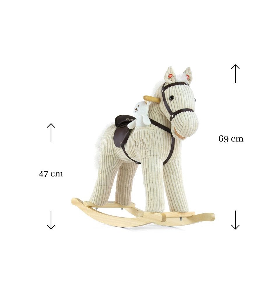 MILLY MALLY Pony Luna pliušinis supamas arkliukas