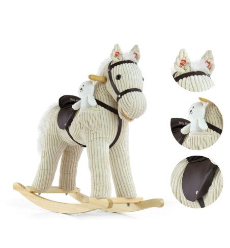 MILLY MALLY Pony Luna pliušinis supamas arkliukas