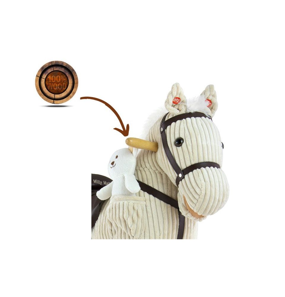 MILLY MALLY Pony Luna pliušinis supamas arkliukas