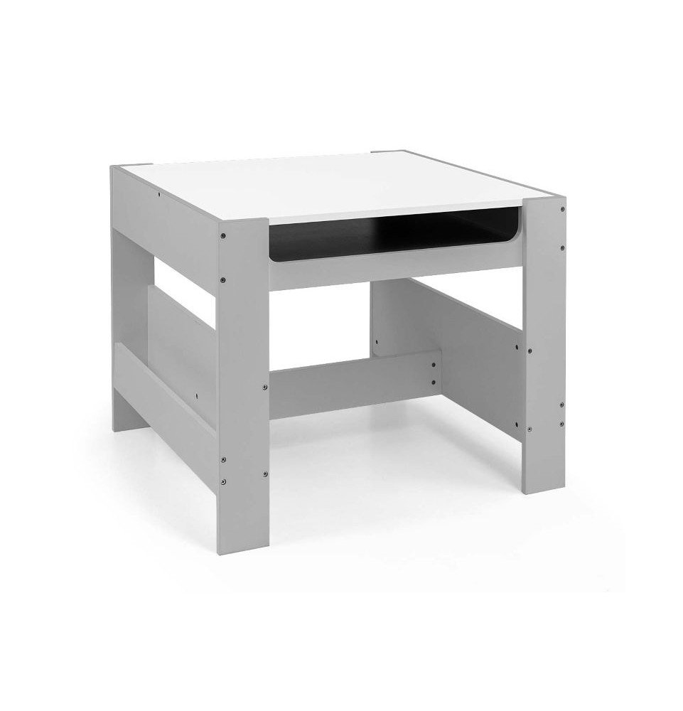 MILLY MALLY staliukas su dviem kėdutėmis, pilka