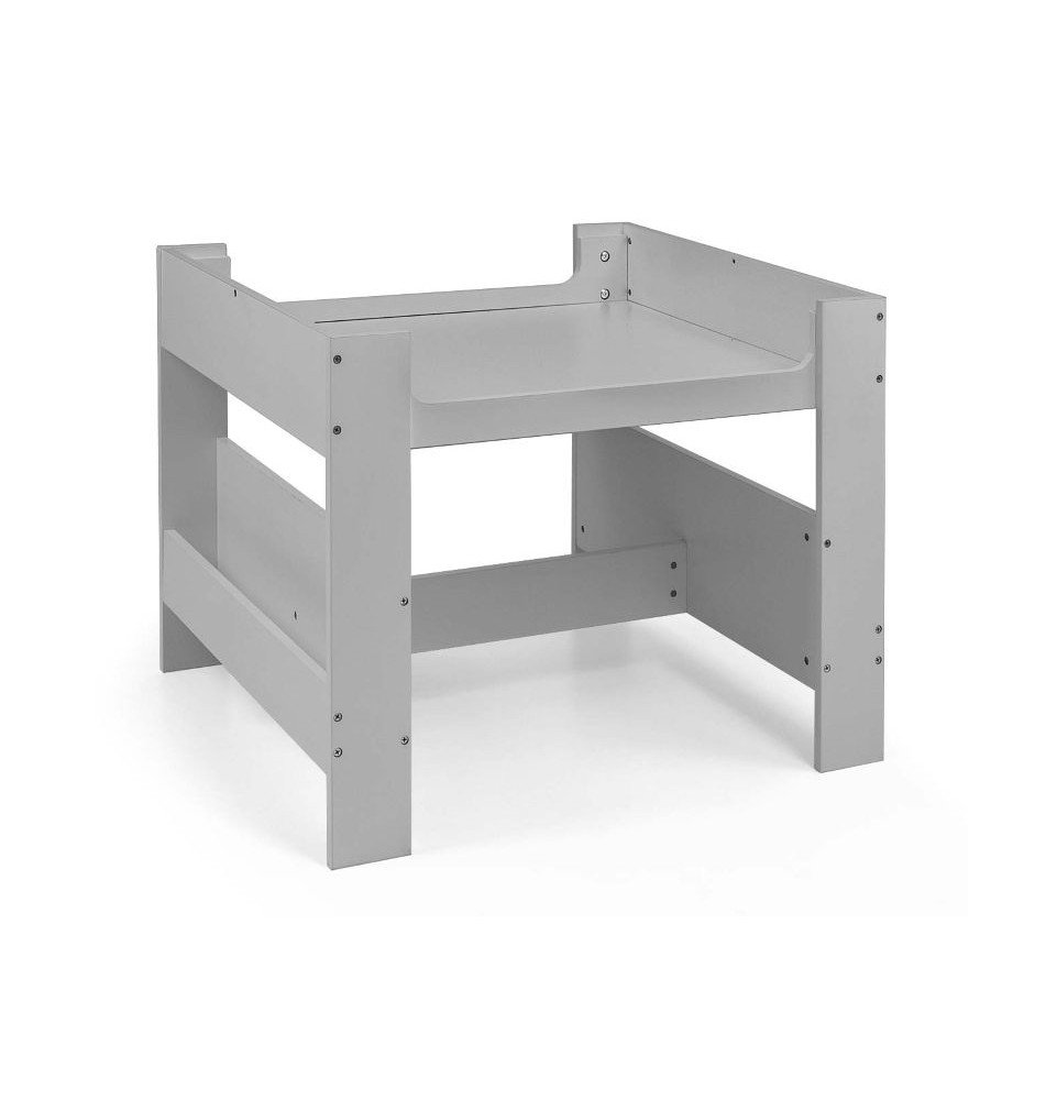 MILLY MALLY staliukas su dviem kėdutėmis, pilka