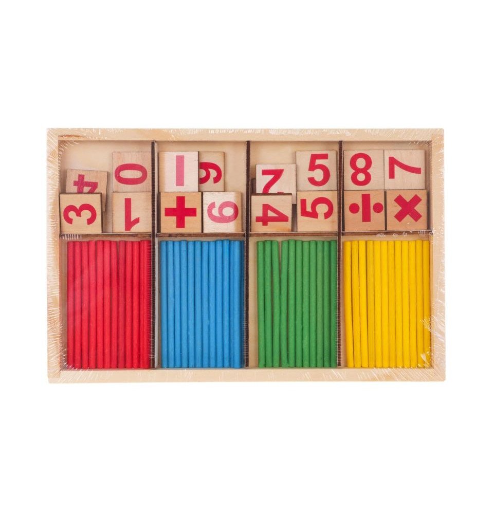 Medinis skaičiavimo žaidimas su pagaliukais