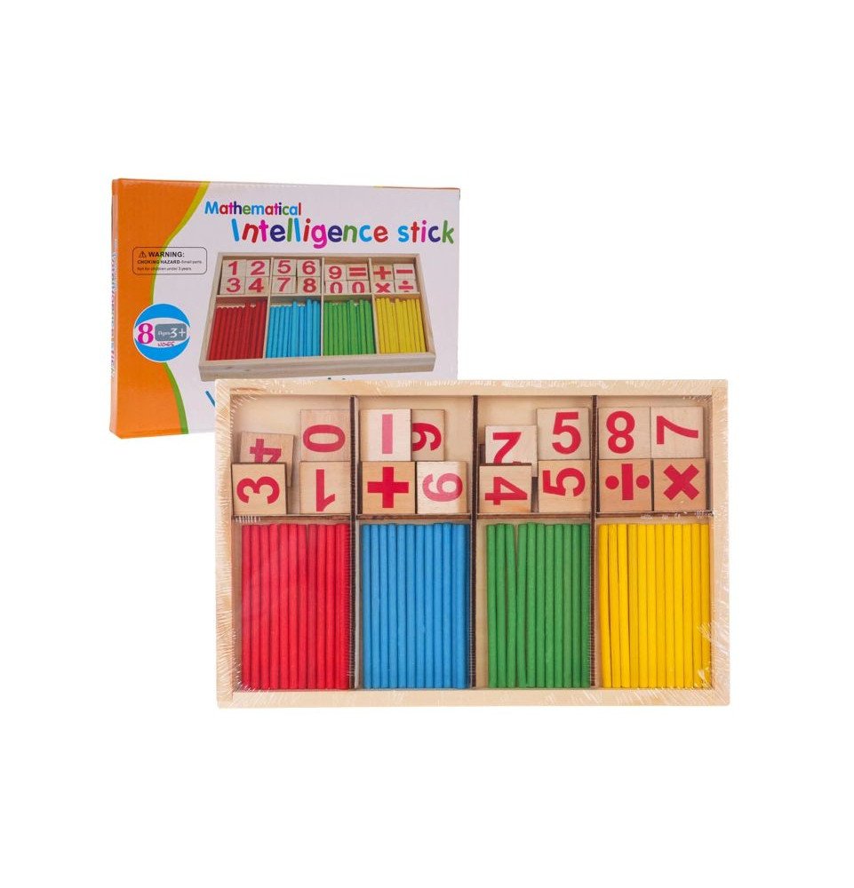 Medinis skaičiavimo žaidimas su pagaliukais