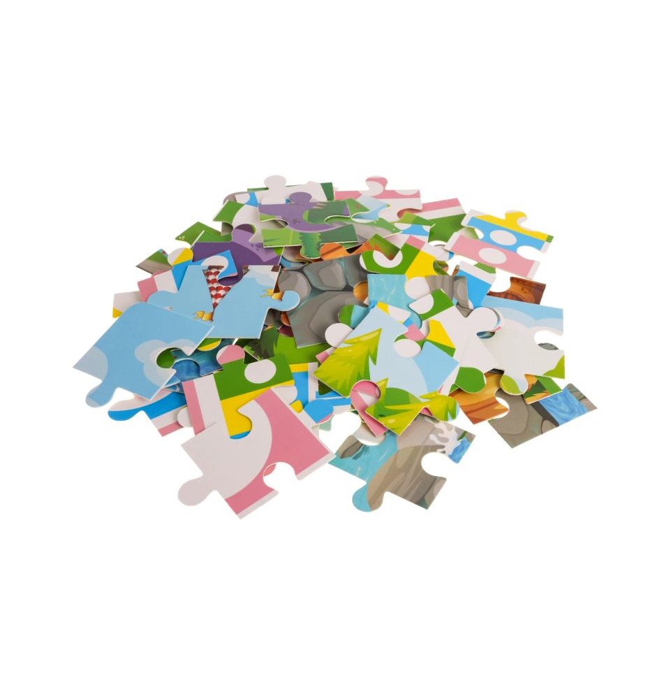 Medinis konstruktorius „Pilies Riteriai“ (66 vnt.) – su dėlione ir žaidimu