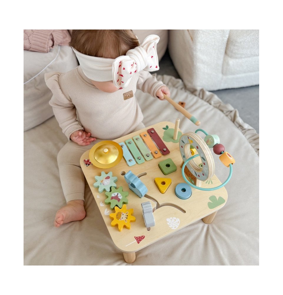 Medinis mokomasis stalas 5in1