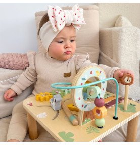 Medinis mokomasis stalas 5in1