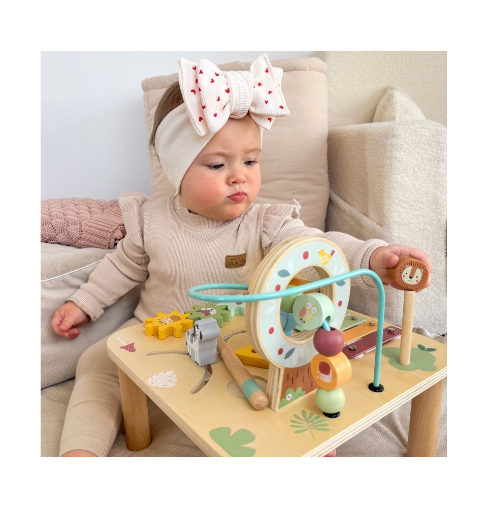 Medinis mokomasis stalas 5in1