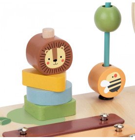 Medinis mokomasis stalas 5in1