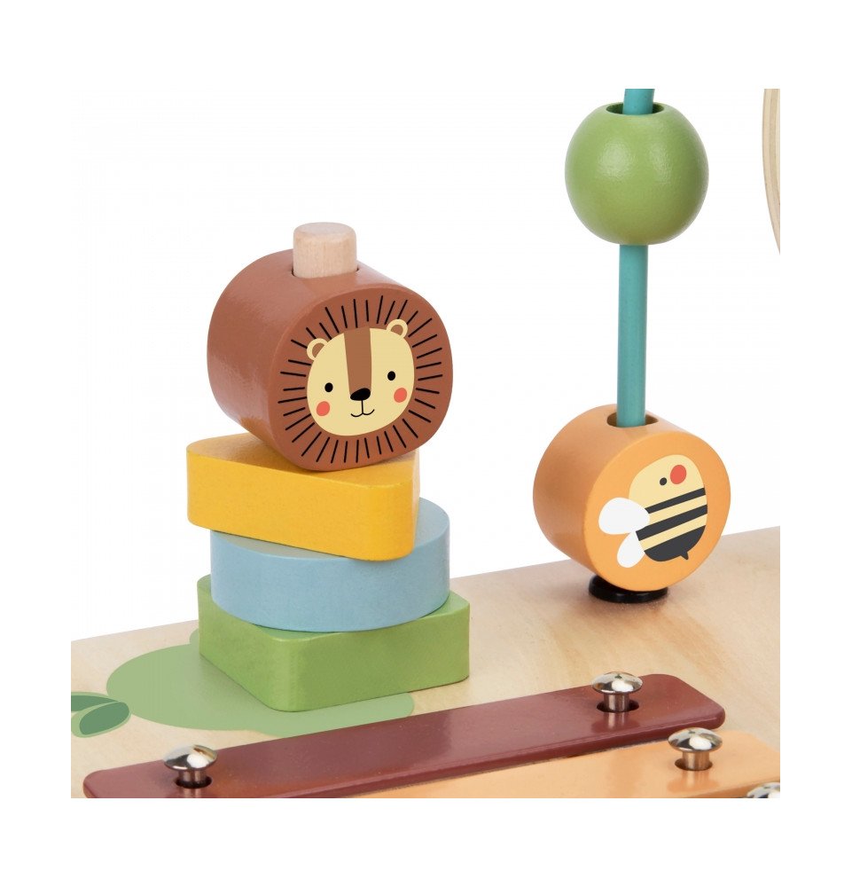 Medinis mokomasis stalas 5in1