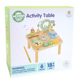 Medinis mokomasis stalas 5in1