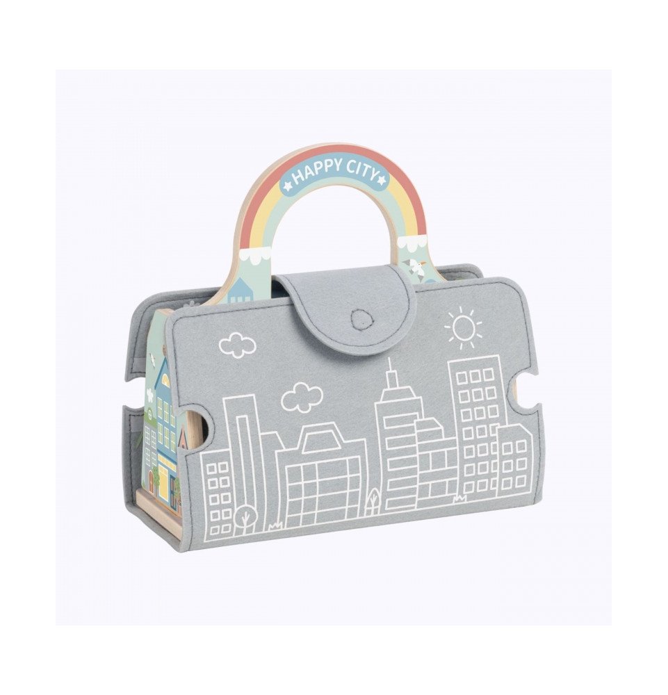 Nešiojamų automobiliukų rinkinys TOOKY TOY Set Mini City