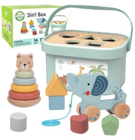 Edukacinis rinkinys WOOPIE GREEN Box 3in1