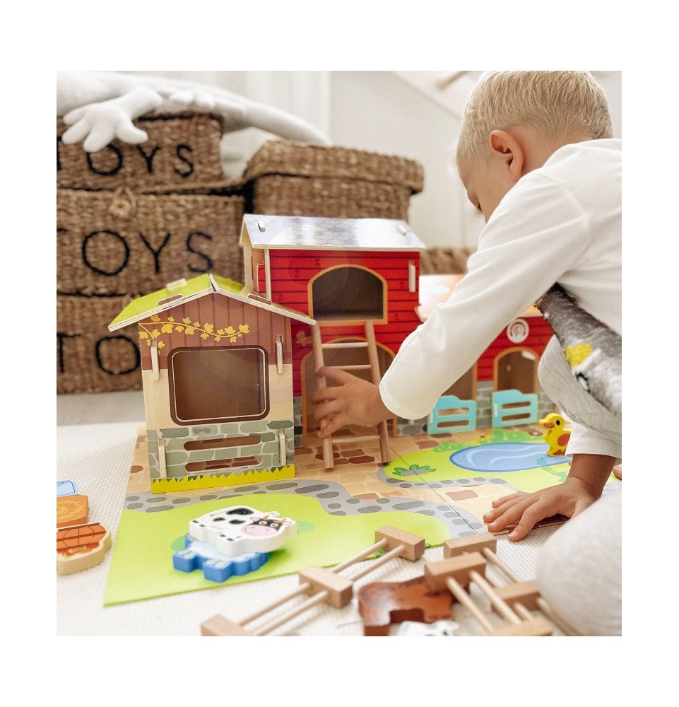 Rinkinys WOOPIE GREEN „Mega Farm“