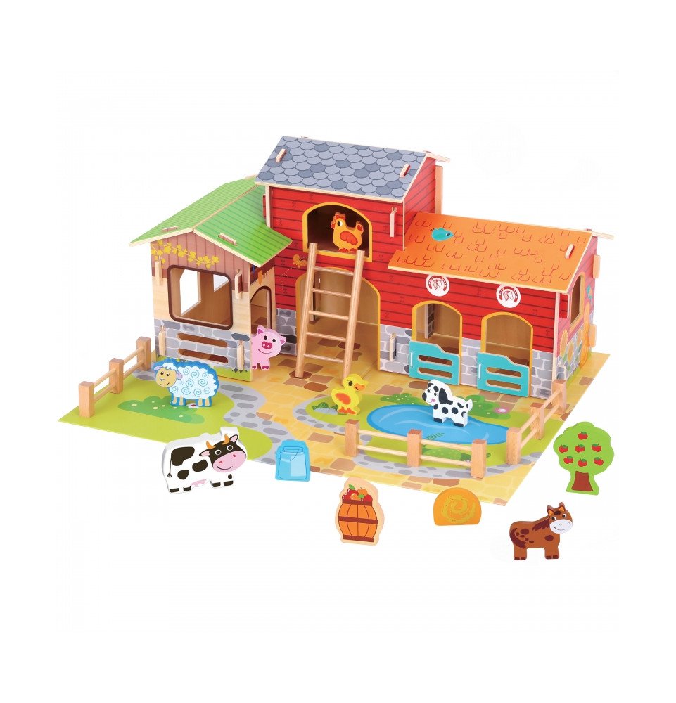 Rinkinys WOOPIE GREEN „Mega Farm“