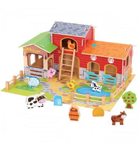 Rinkinys WOOPIE GREEN „Mega Farm“