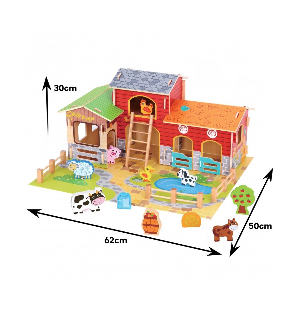 Rinkinys WOOPIE GREEN „Mega Farm“