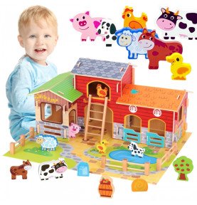 Rinkinys WOOPIE GREEN „Mega Farm“