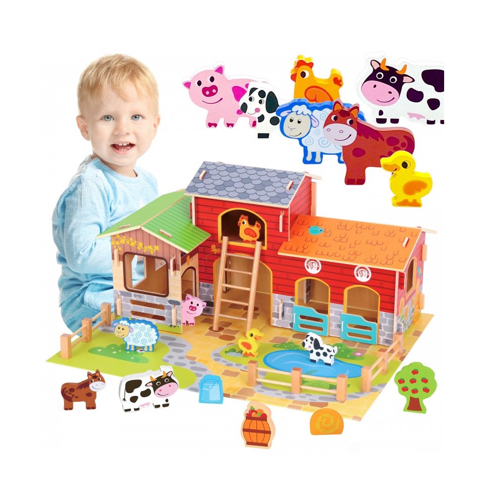 Rinkinys WOOPIE GREEN „Mega Farm“