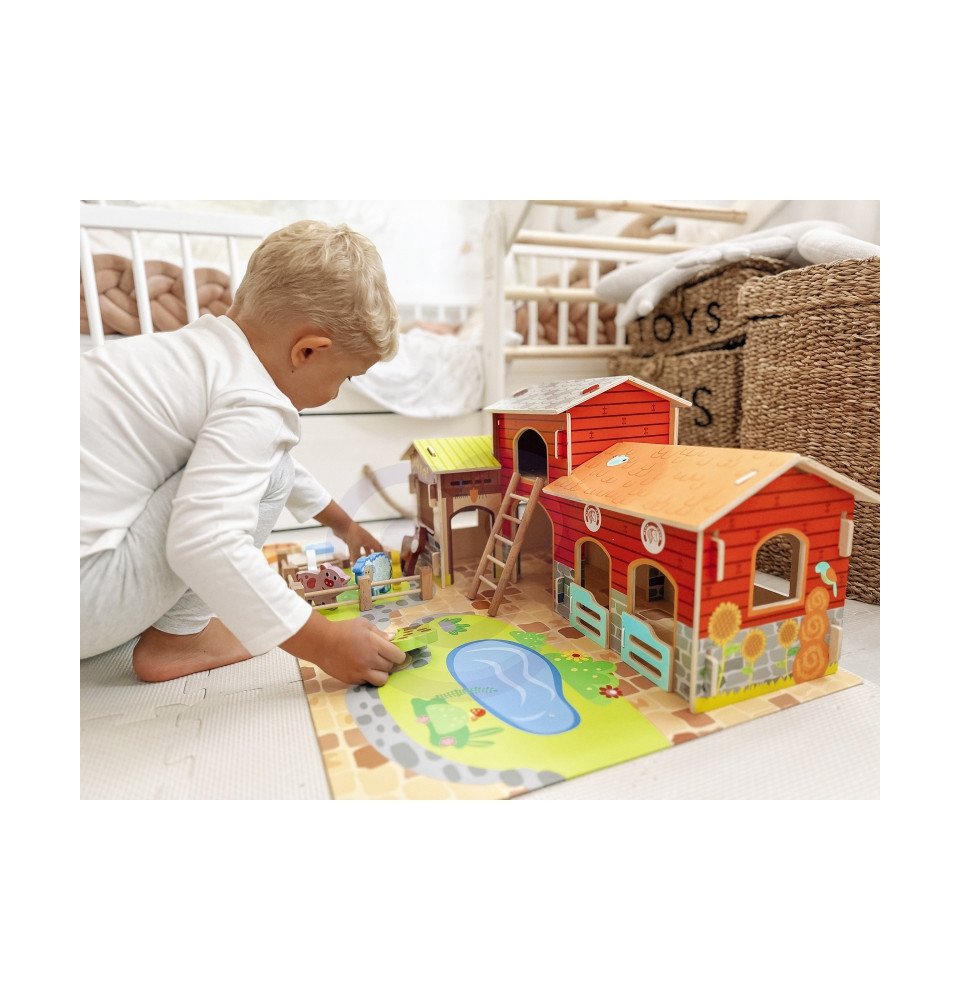 Rinkinys WOOPIE GREEN „Mega Farm“