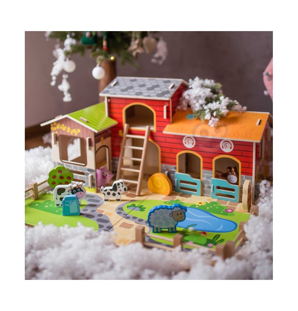 Rinkinys WOOPIE GREEN „Mega Farm“