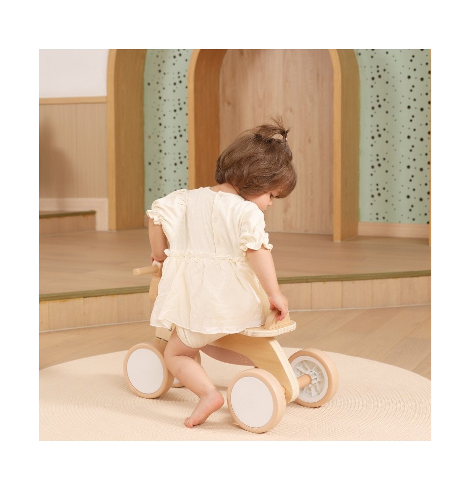 Medinis paspiriamas dviratukas Meškutis