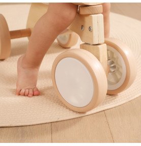 Medinis paspiriamas dviratukas Meškutis