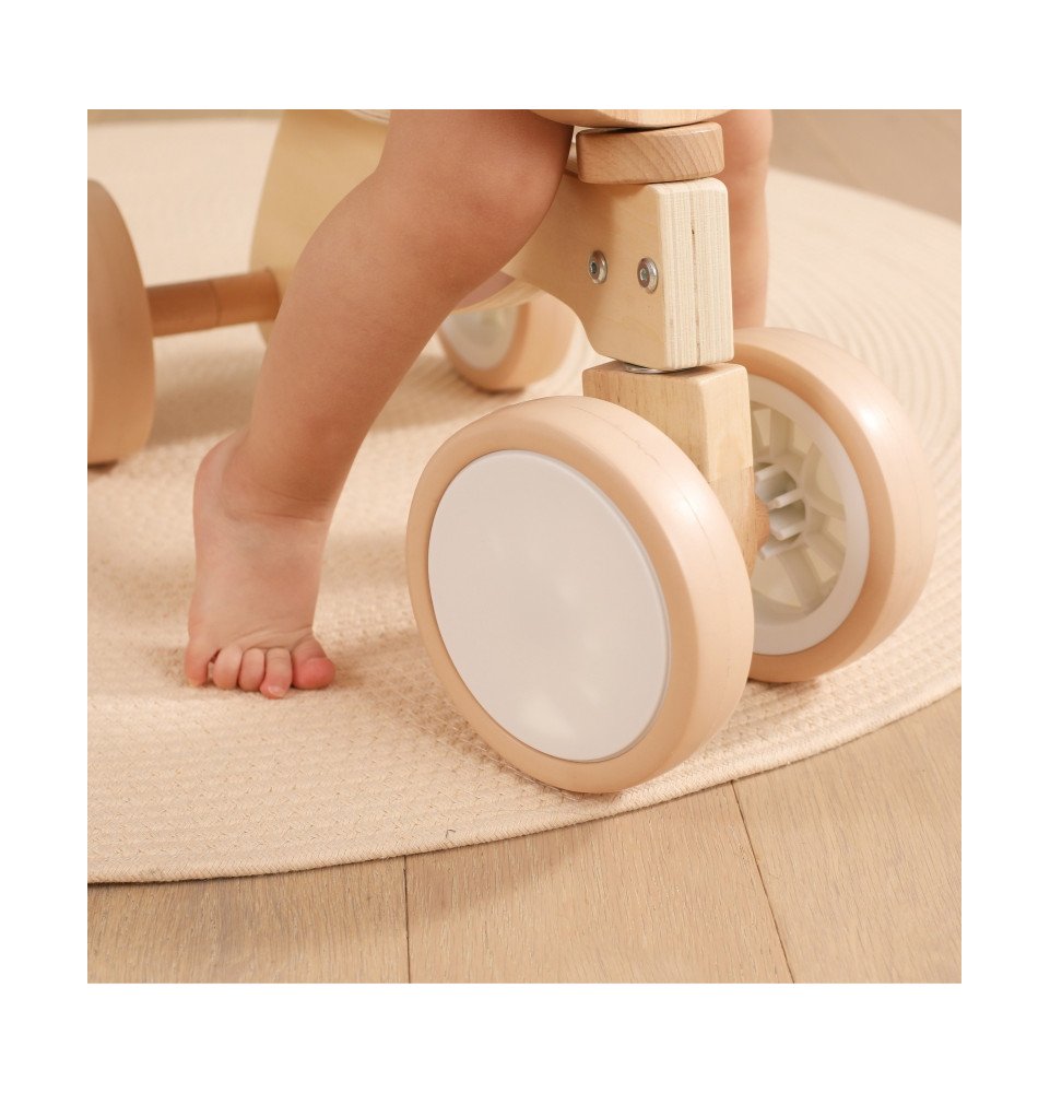 Medinis paspiriamas dviratukas Meškutis