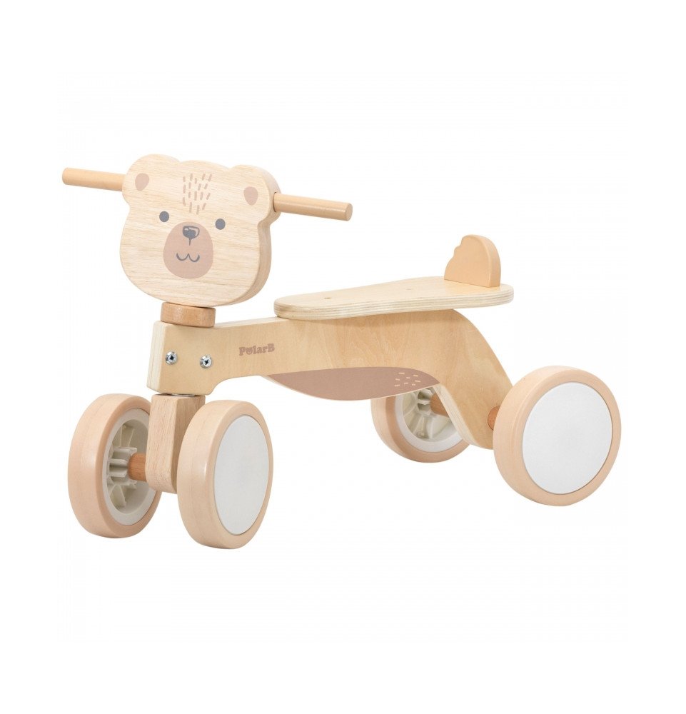 Medinis paspiriamas dviratukas Meškutis