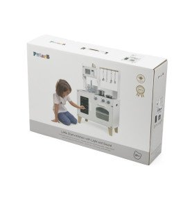 Medinė virtuvė su priedais