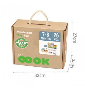 Montessori edukacinė dėžutė 6in1