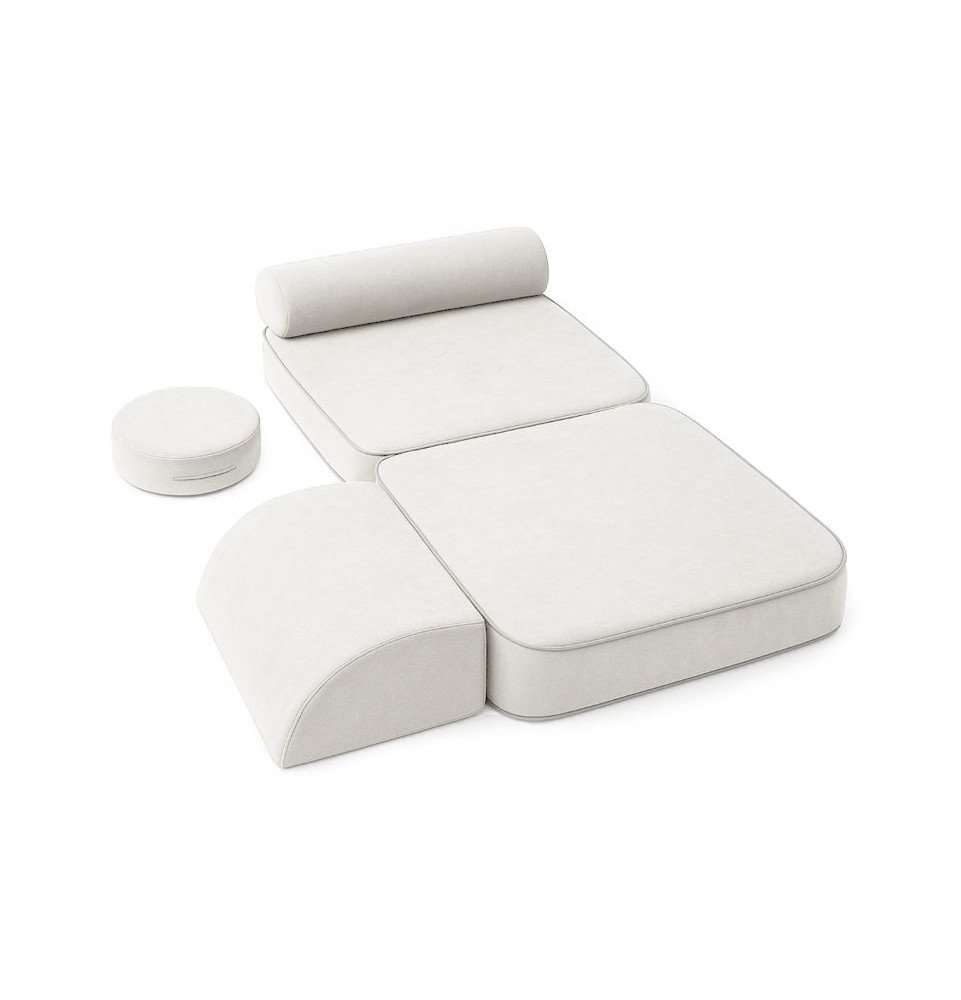 Vaikiška transformuojama sofa Cotton Cloud White