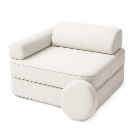 Vaikiška transformuojama sofa Cotton Cloud White