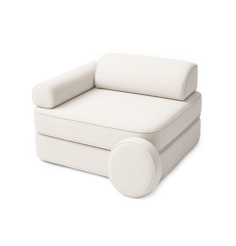 Vaikiška transformuojama sofa Cotton Cloud White