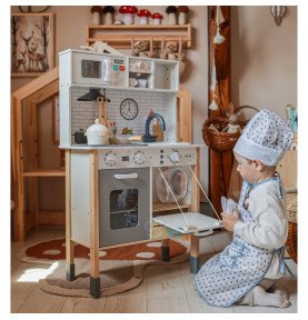 Medinė virtuvėlė „Woopie Green“