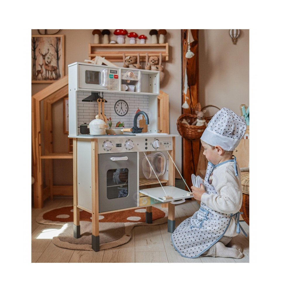 Medinė virtuvėlė „Woopie Green“