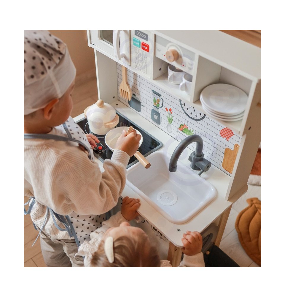 Medinė virtuvėlė „Woopie Green“