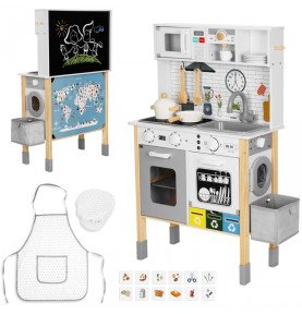 Medinė virtuvėlė „Woopie Green“