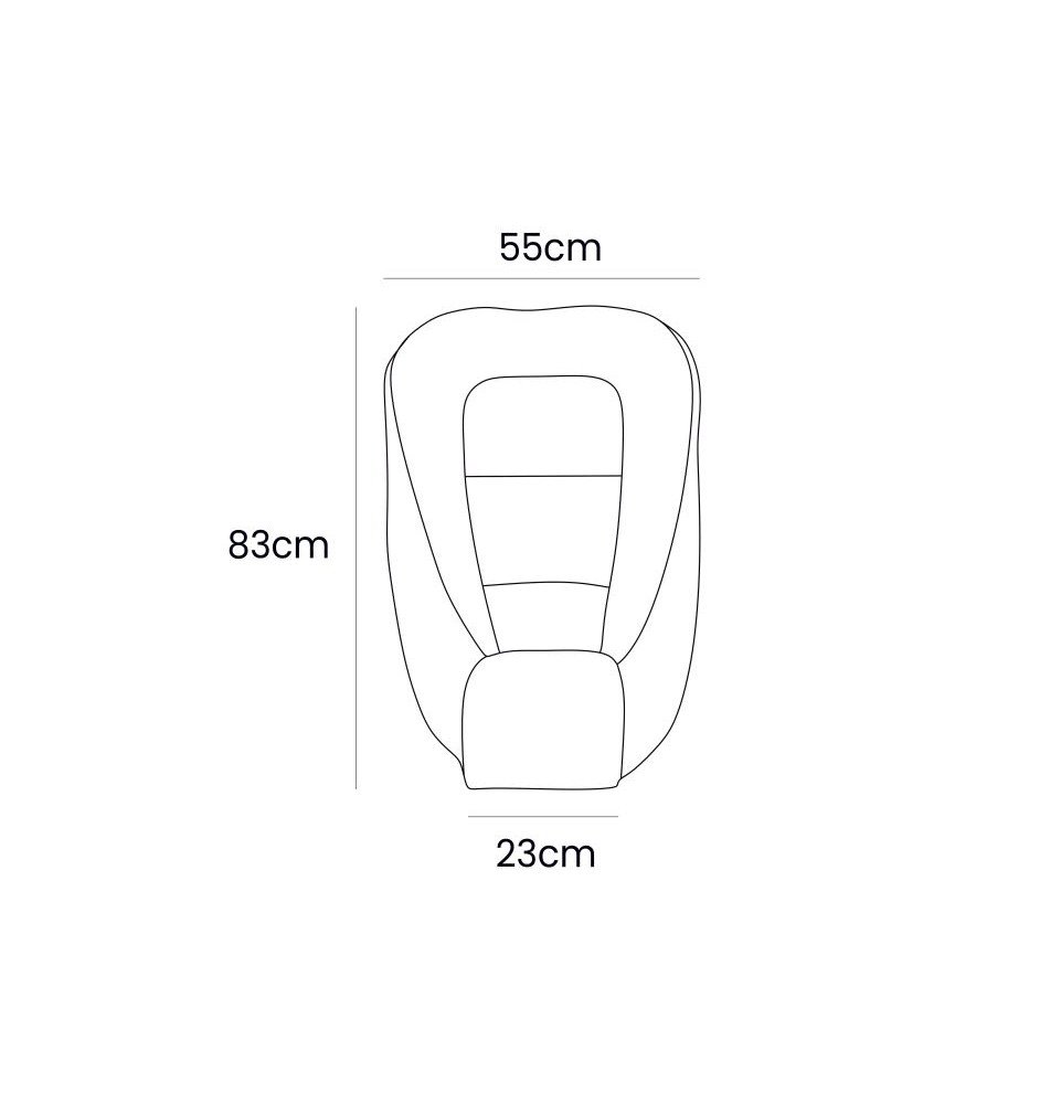 Kūdikio lizdelis, kreminis
