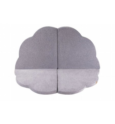 Kūdikių kilimėlis debesėlio formos, šviesiai pilkas