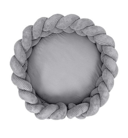 Kūdikių žaidimų kilimėlis, pilkas