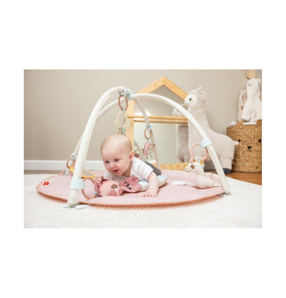 TINY LOVE 2 in 1 žaidimų kilimėlis su karusele Vienaragis, rožinis
