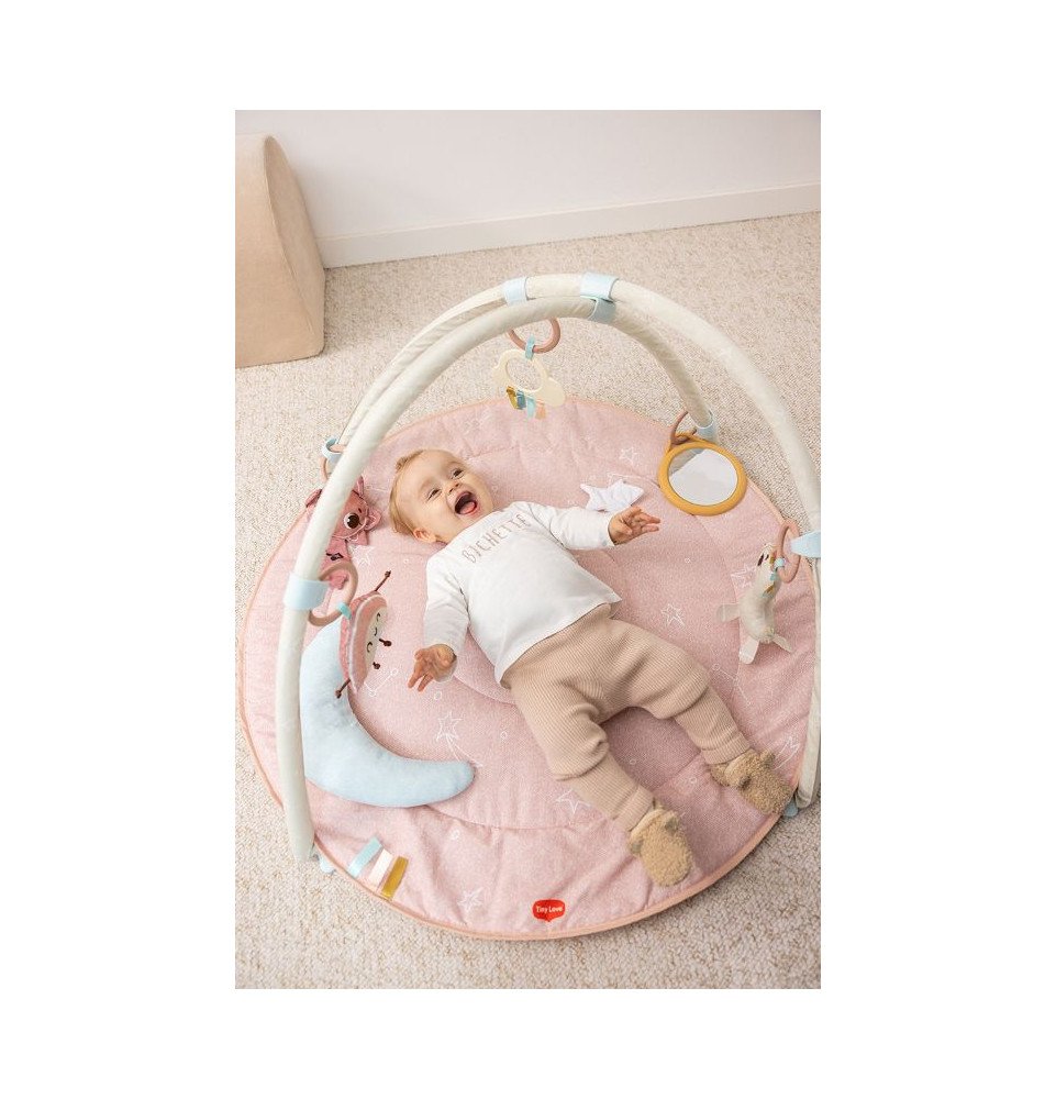 TINY LOVE 2 in 1 žaidimų kilimėlis su karusele Vienaragis, rožinis