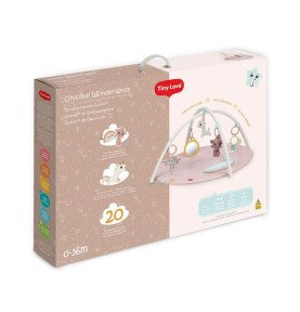 TINY LOVE 2 in 1 žaidimų kilimėlis su karusele Vienaragis, rožinis