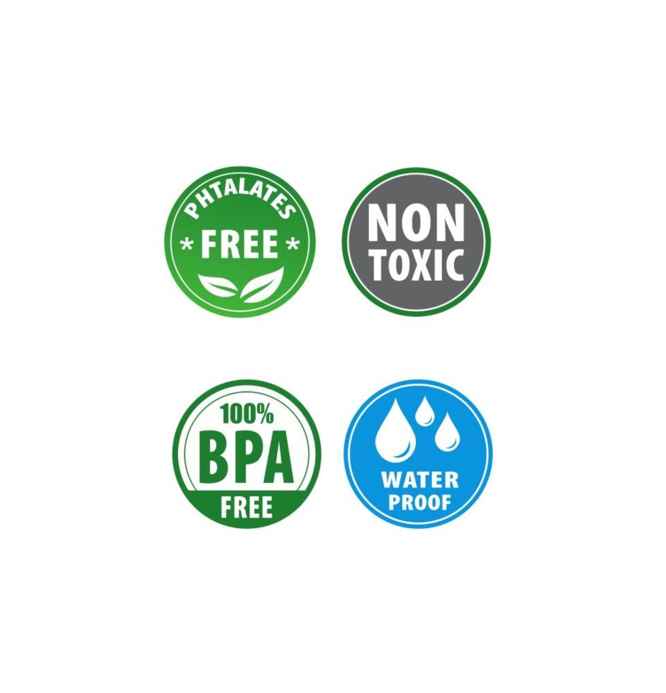 Sulankstomas dvipusis putų kilimėlis Miško draugai