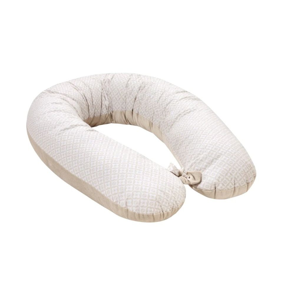 Nėštumo ir maitinimo pagalvė, V formos, smėlio