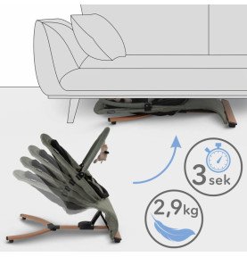 Gultukas–supynė Kidwell Rubi, žalias